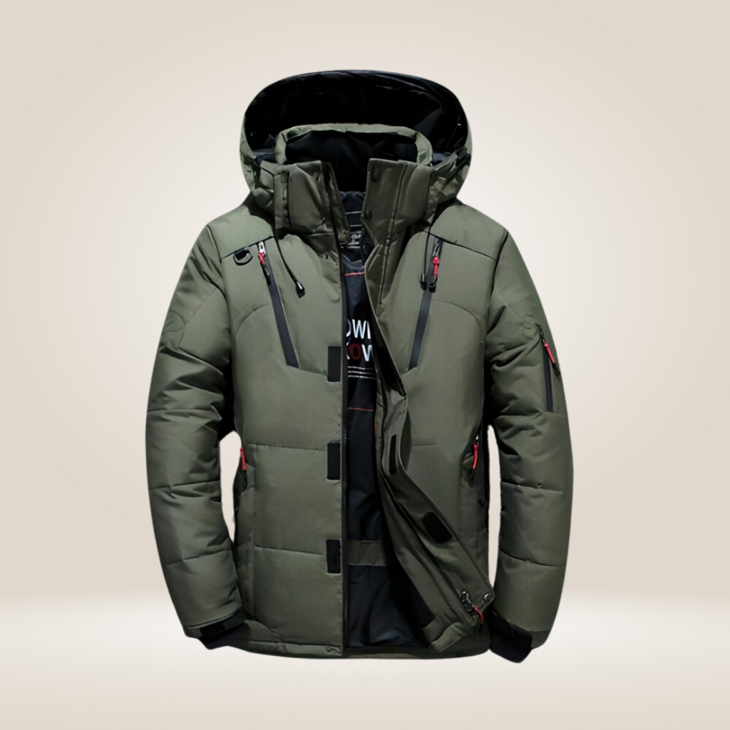 Interior forrado en polar suave de la chaqueta Nordfall