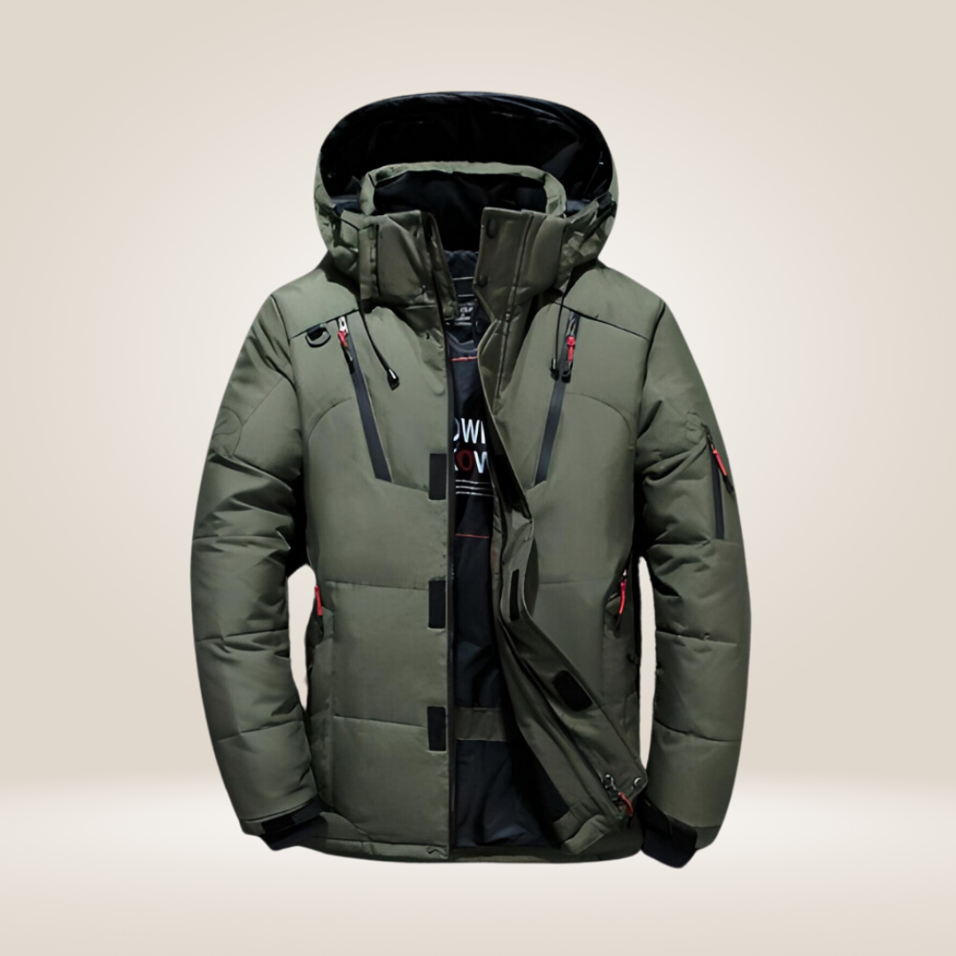 Interior forrado en polar suave de la chaqueta Nordfall