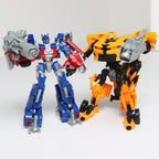 Figura Bumblebee en transformación de coche a robot, juguete articulado