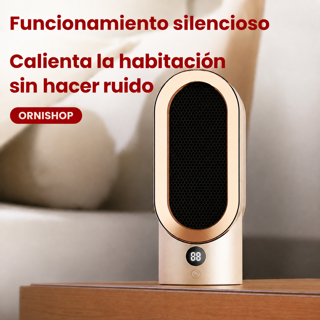 Calefactor Portátil Compacto con Ventilador – ORNISHOP