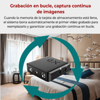 Especificaciones técnicas completas de la cámara espía Full HD con WiFi