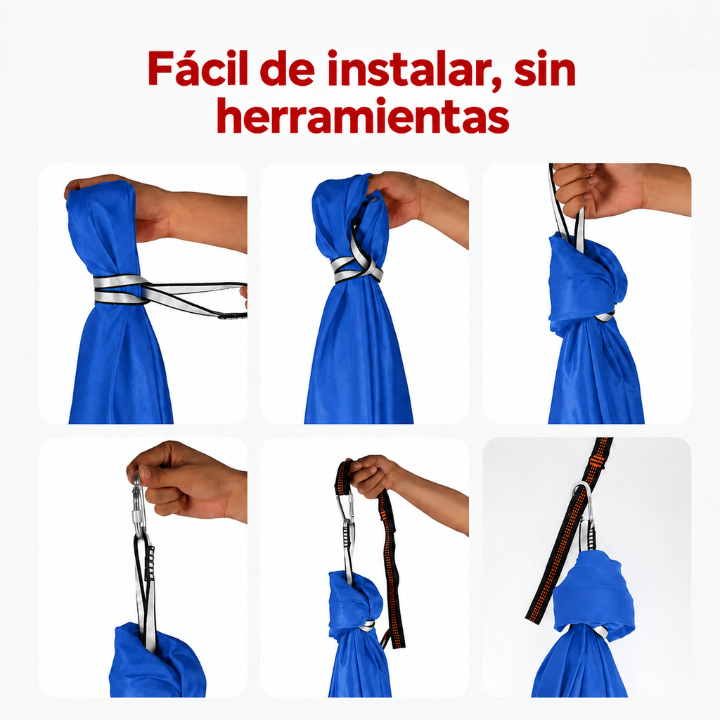 Hamaca sensorial interior para niños con autismo – Columpio terapéutico calmante