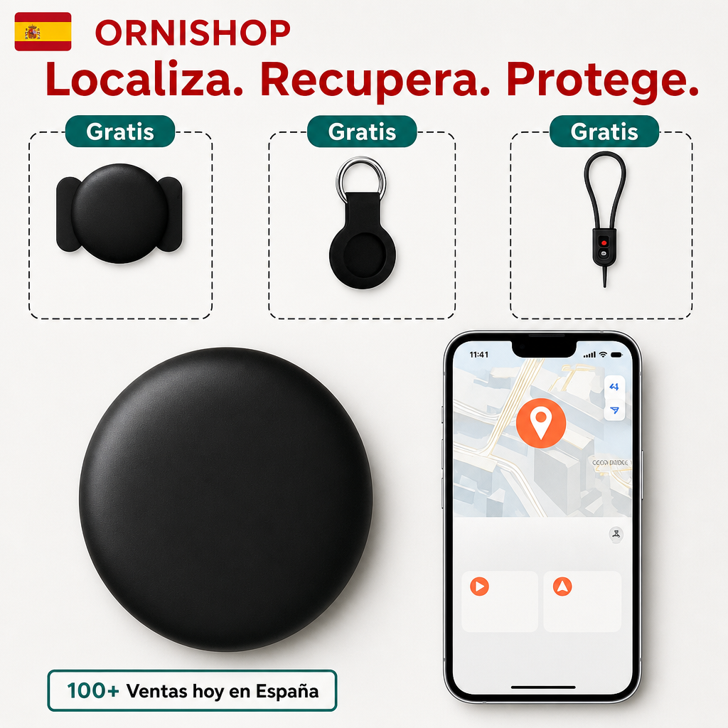 Localizador GPS sin suscripción para gatos y perros con precisión avanzada