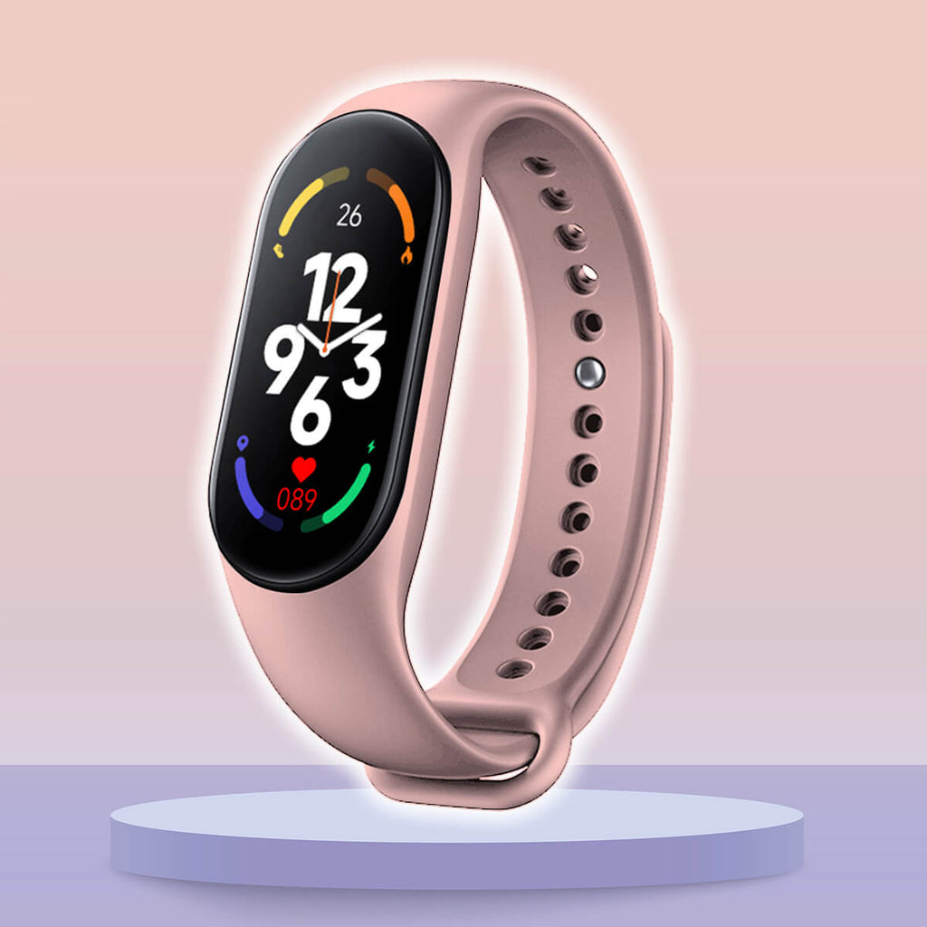 Smartwatch infantil con GPS sincronizado con aplicación móvil en smartphone