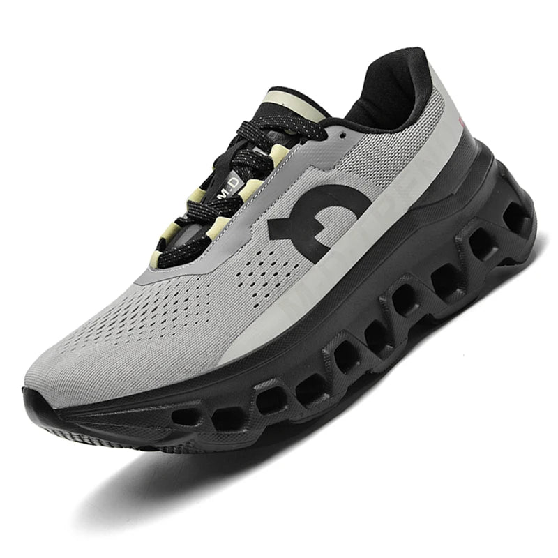 Vista superior de las zapatillas SKYLACE mostrando el diseño del empeine
