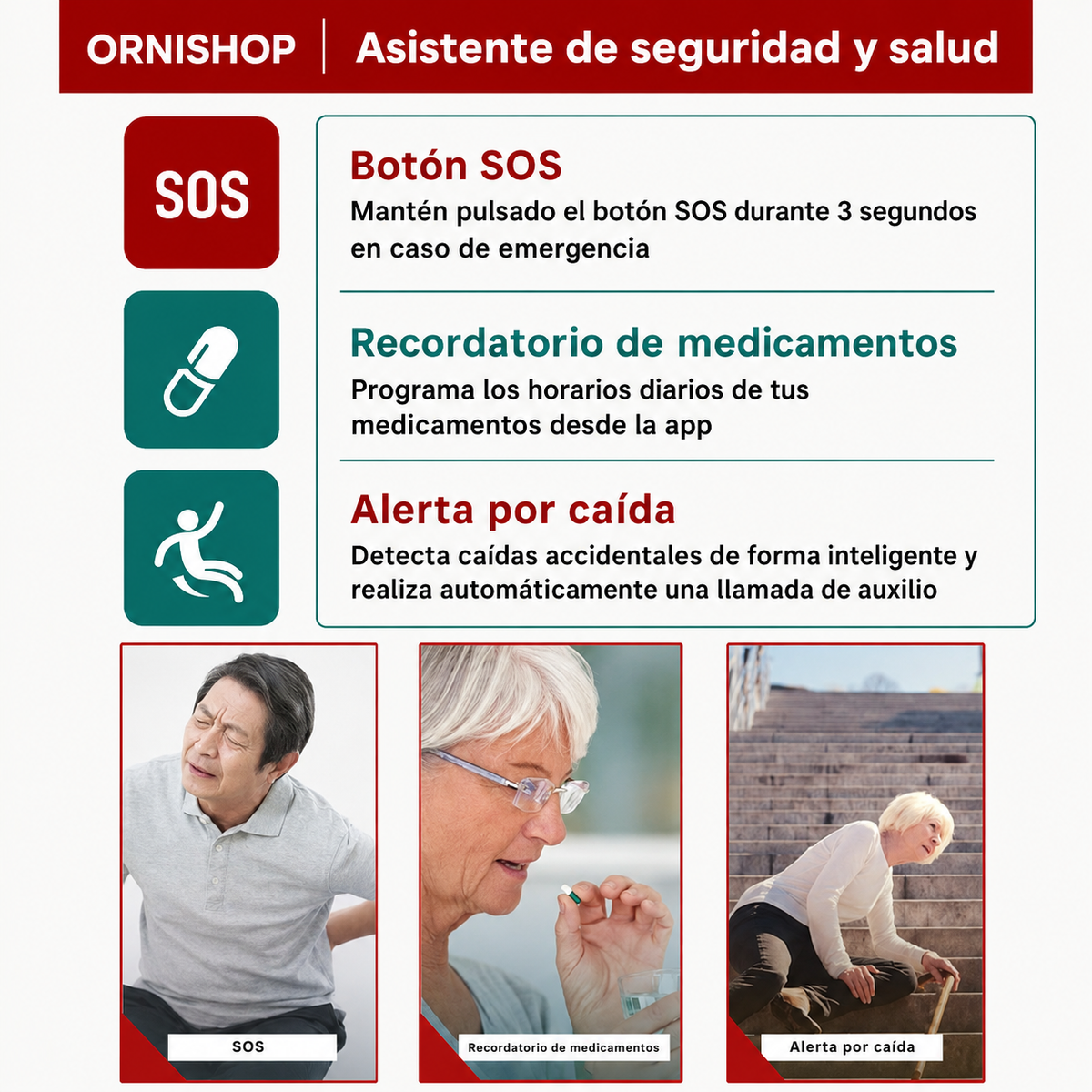 Smartwatch 4G con GPS y Botón de Emergencia – Seguridad y Monitorización para Personas Mayores