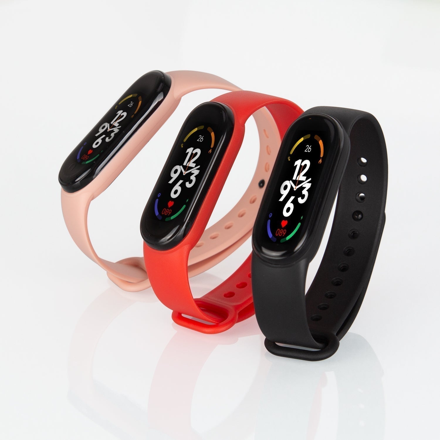 Correa ajustable de silicona hipoalergénica del smartwatch deportivo para niños