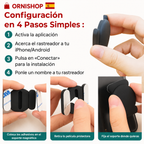 Localizador GPS sin suscripción para mayores, activación inmediata y configuración sencilla desde el smartphone.
