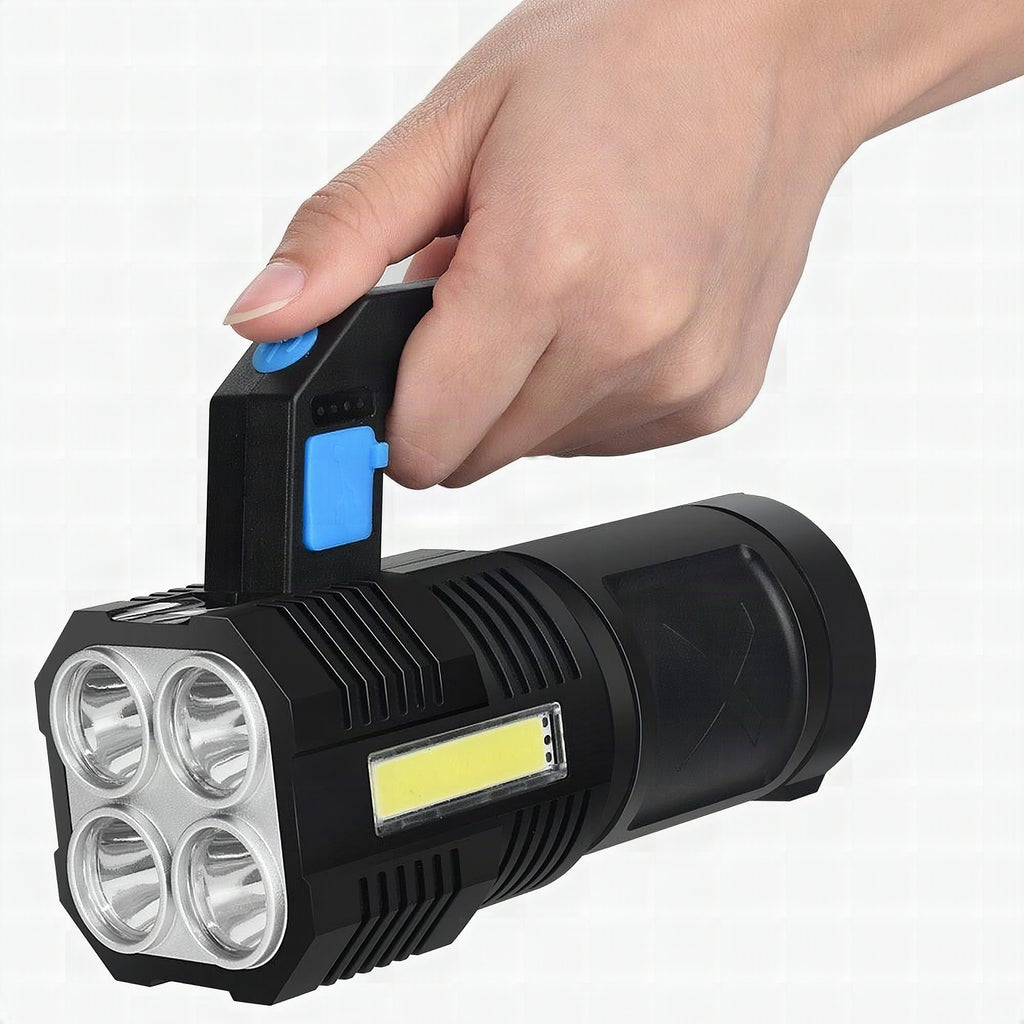 Linterna potente recargable LED