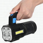 Linterna potente recargable LED