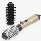 Moldeador de pelo eléctrico 3 en 1 con secador, cepillo y rizador