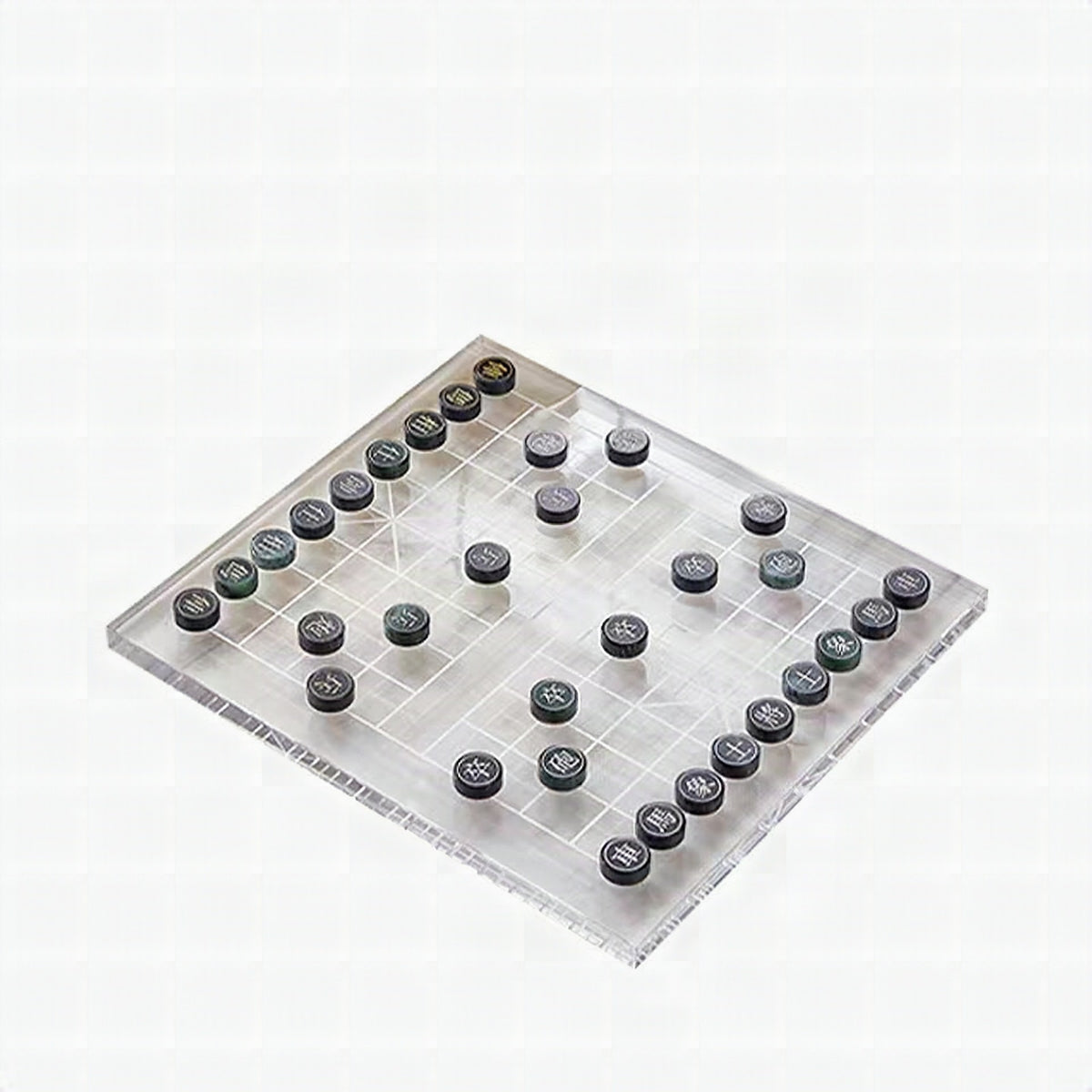 Tablero de ajedrez decorativo de acrílico