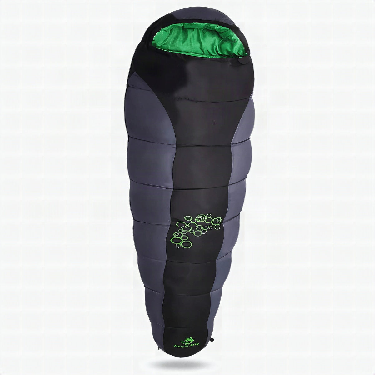 Saco de dormir tipo momia para frío extremo hasta -15°C con capucha térmica integrada
