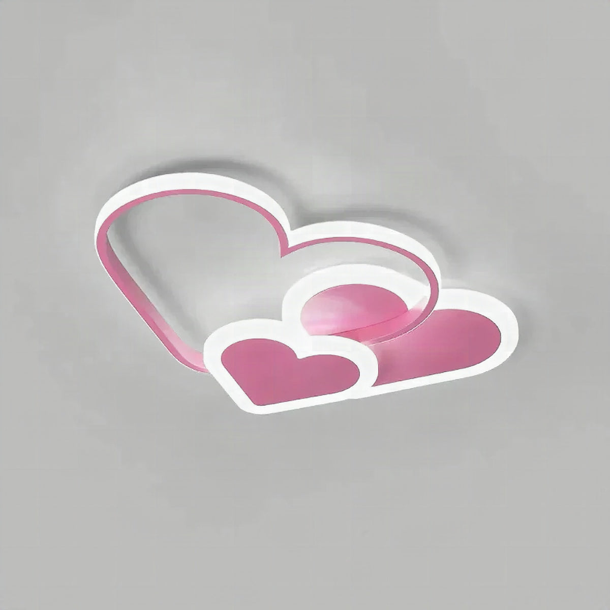 Lámpara de techo floral con luz suave y diseño elegante