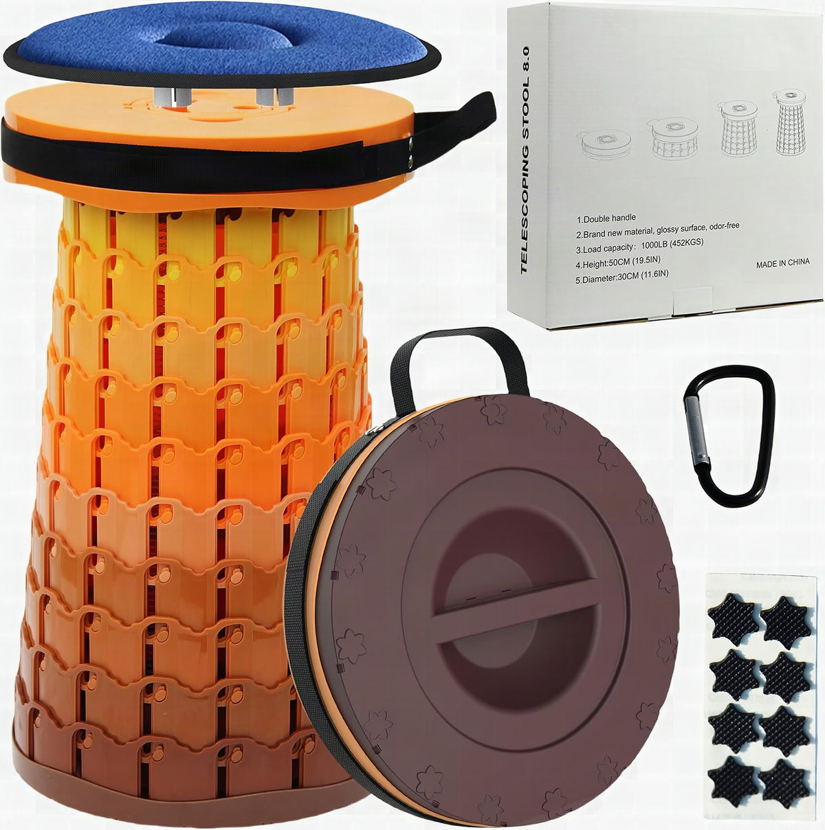 Taburete plegable con cojín – SitMax