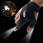 Guantes LED con iluminación resistente al agua