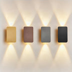 Aplique LED rectangular moderno para escalera y pasillo