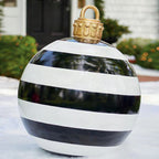 Bola navideña hinchable de exterior 60 cm – Decoración de Navidad resistente a la intemperie en PVC