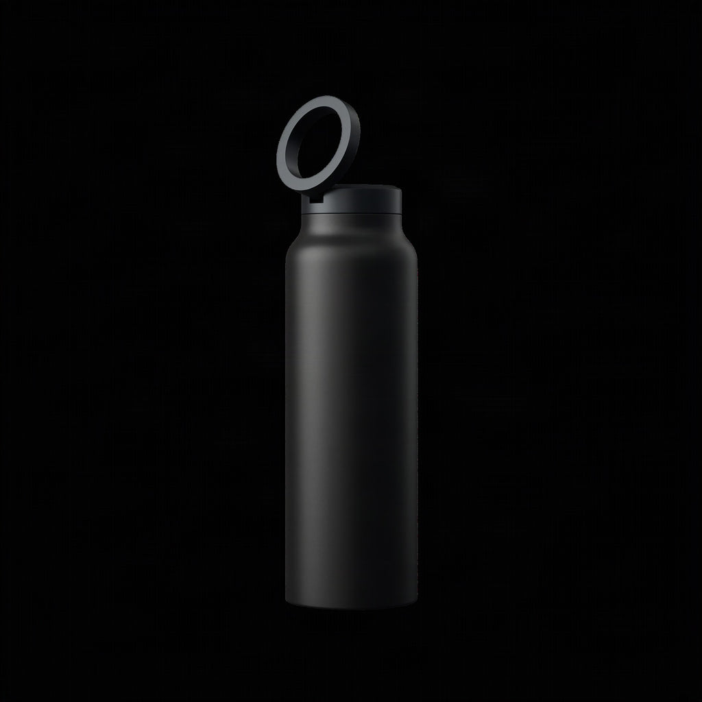 Botella de agua con anillo magnético para móvil - HydroSnap