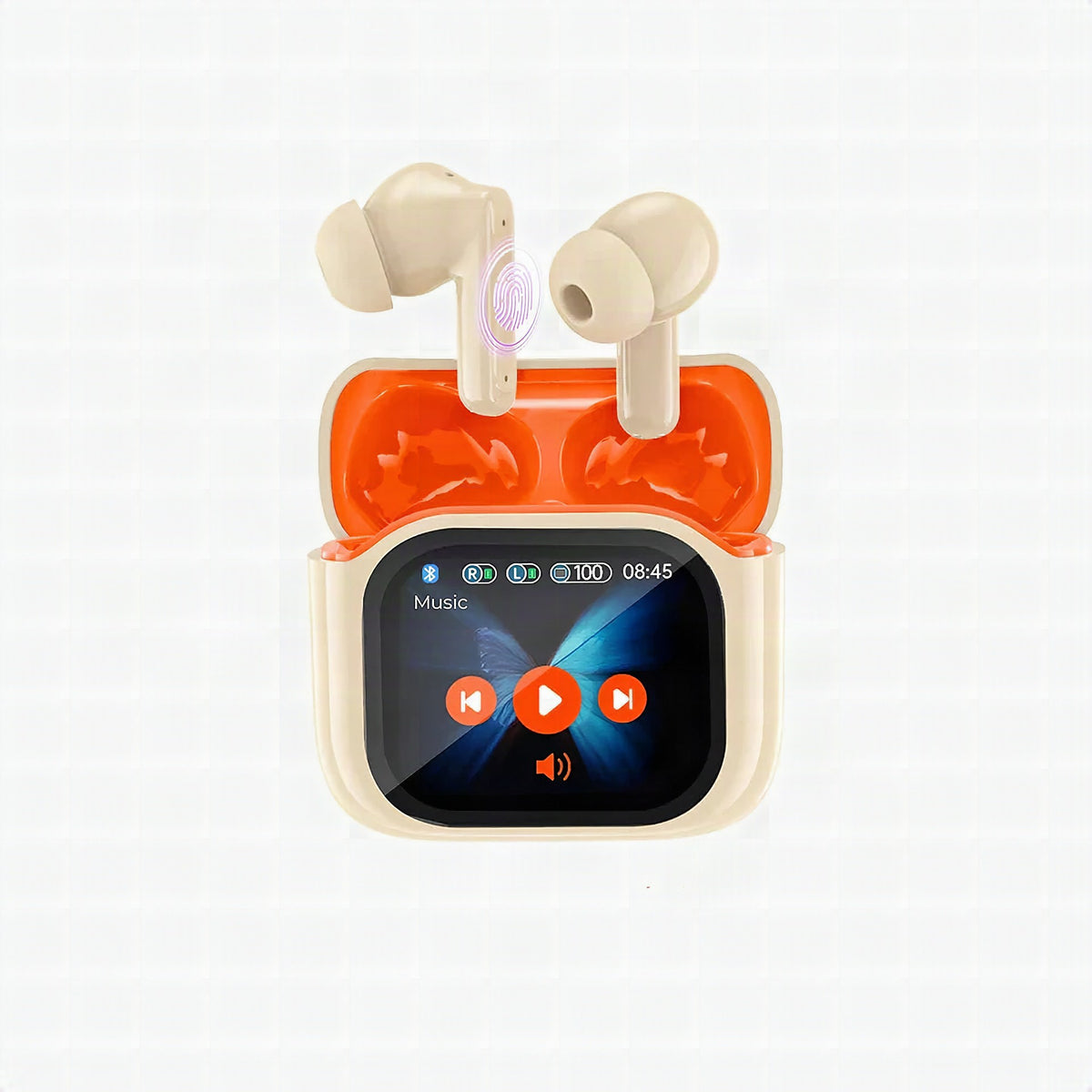 Auriculares de traducción en tiempo real con pantalla táctil y cancelación de ruido