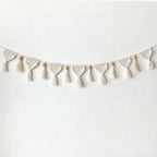 Guirnalda decorativa de macramé para pared