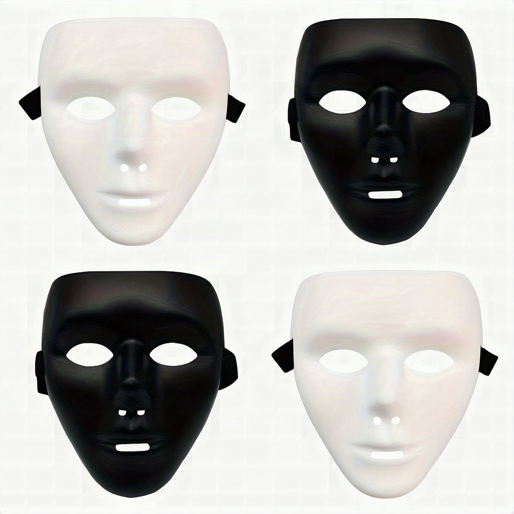 Máscara de plástico Anonymous para hombre — Disfraz completo de Halloween