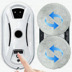 Robot limpiacristales inteligente con mando a distancia y cuerda de seguridad