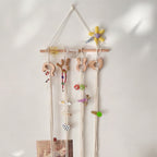 Juguete colgante de macramé decorativo antiestrés