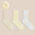 Calcetines térmicos de lana suaves y cálidos