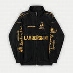 Chaqueta de carreras Lamborghini Vintage Racing – Unisex – Retro