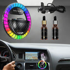 Ambientador de coche RGB Aroma Sprinkles con luces LED