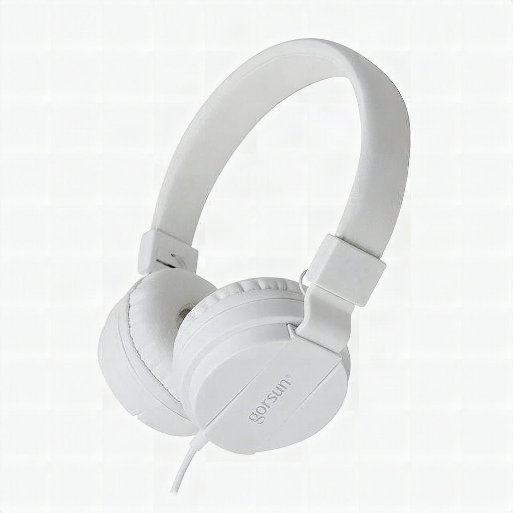 Auriculares plegables portátiles con cable