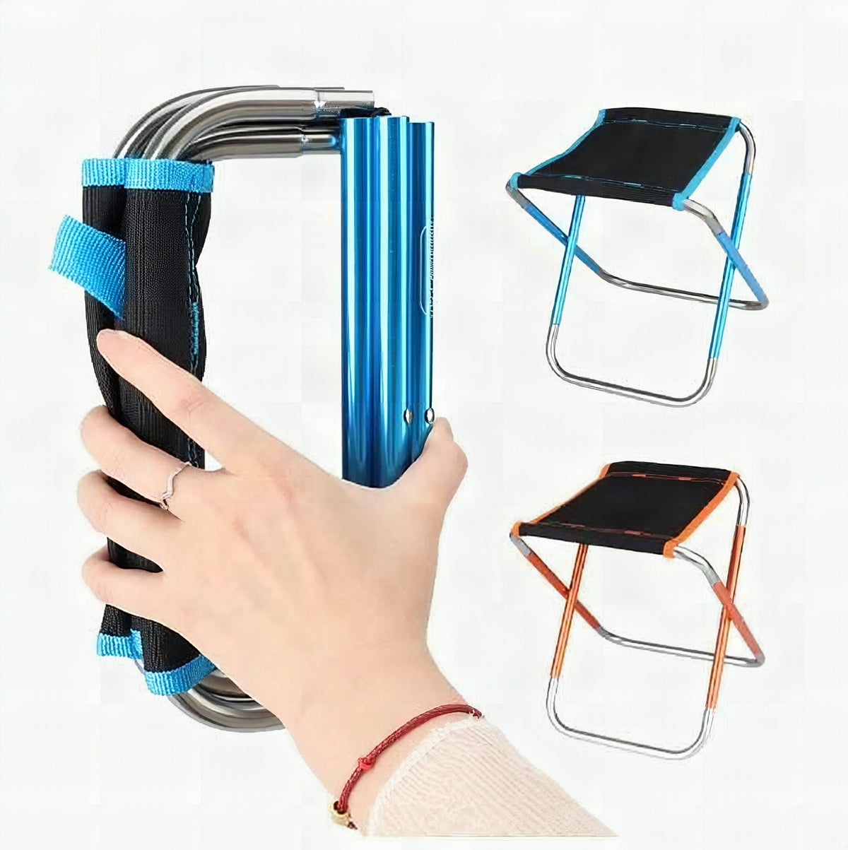 Taburete plegable ultraligero portátil