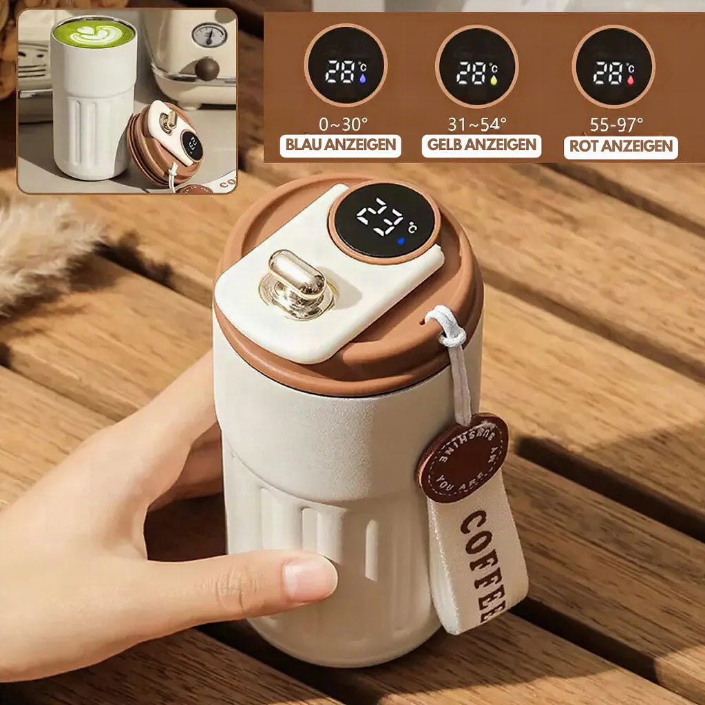 Termo inteligente con pantalla LED de temperatura
