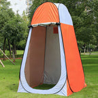 Tienda de campaña para cambiarse con ventana, individual, 190 × 120 × 120 cm