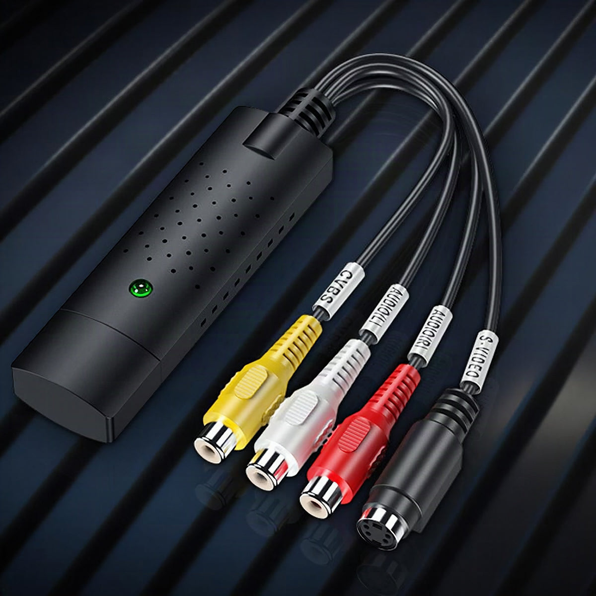 Capturadora de vídeo USB para digitalizar VHS y DVD