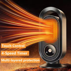 Mini calefactor portátil de 1000 W para escritorio, dormitorio y oficina