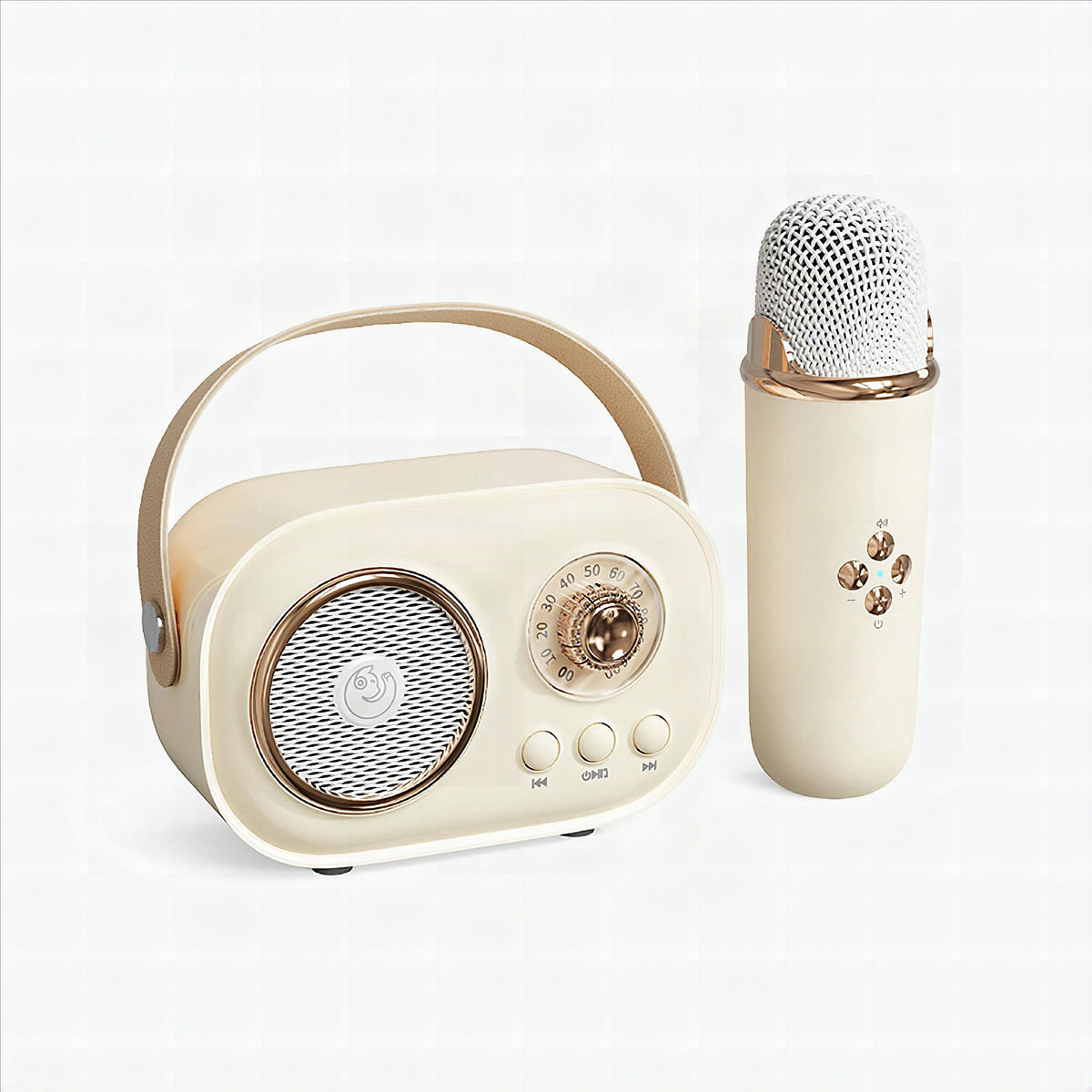 Altavoz Bluetooth portátil con micrófono inalámbrico