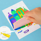 Kit de pintura mágica sin manchas para niños