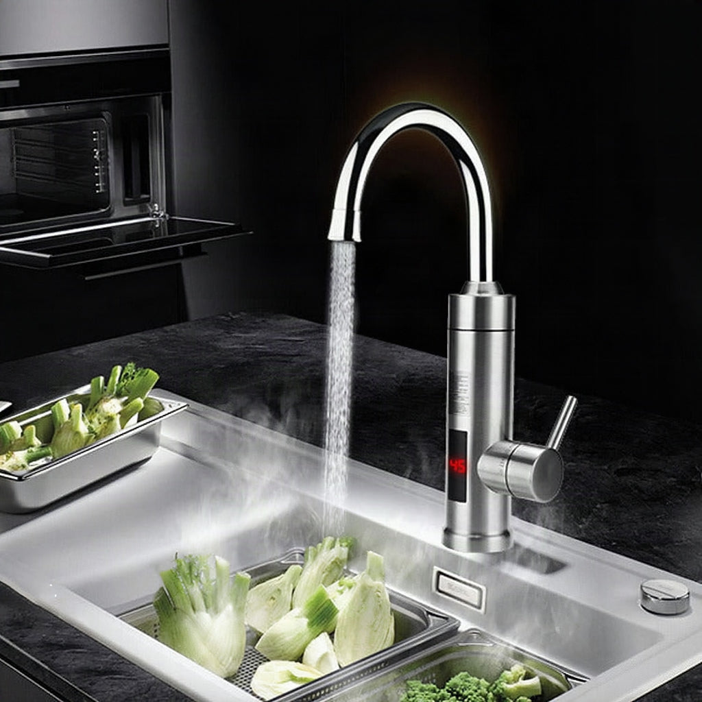 Grifo eléctrico de cocina con calentador instantáneo