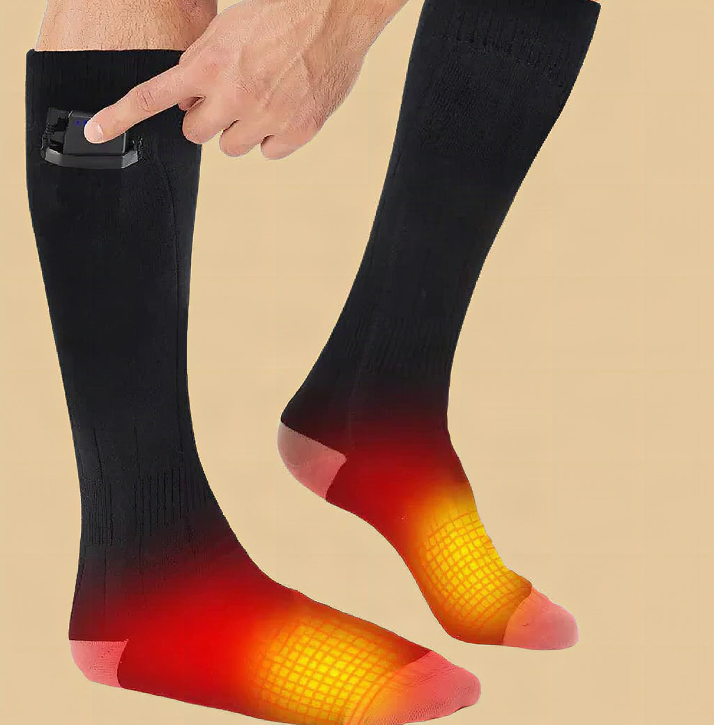 Calcetines térmicos con calefacción de doble zona
