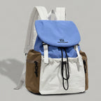 Mochila de colores contrastados, 20–35 L, tejido oxford