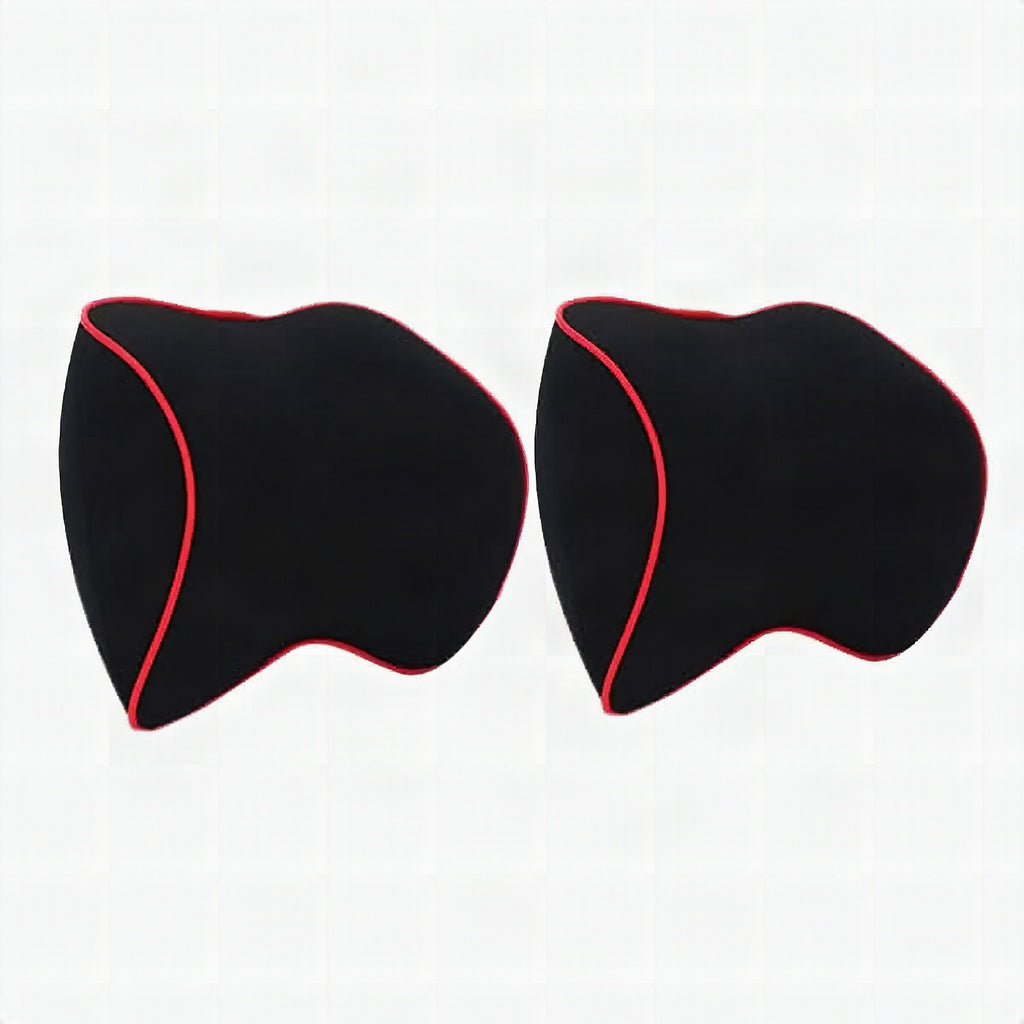 Pack de 2 cojines cervicales de espuma viscoelástica para una conducción ergonómica y confortable