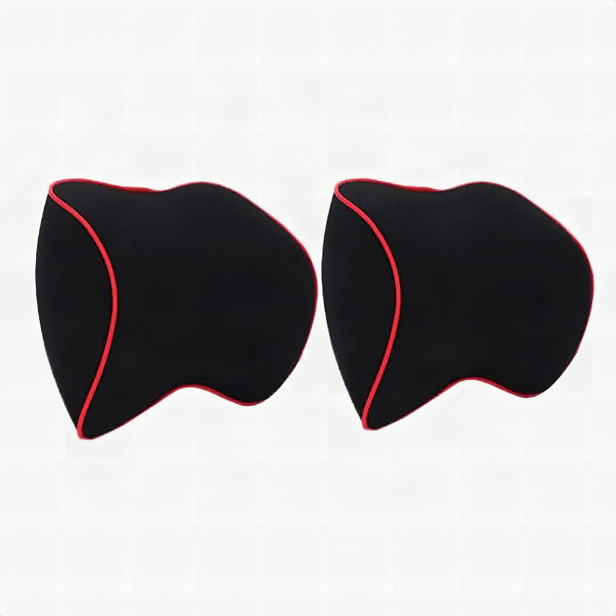 Pack de 2 cojines cervicales de espuma viscoelástica para una conducción ergonómica y confortable