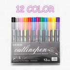 Rotuladores de purpurina para scrapbooking