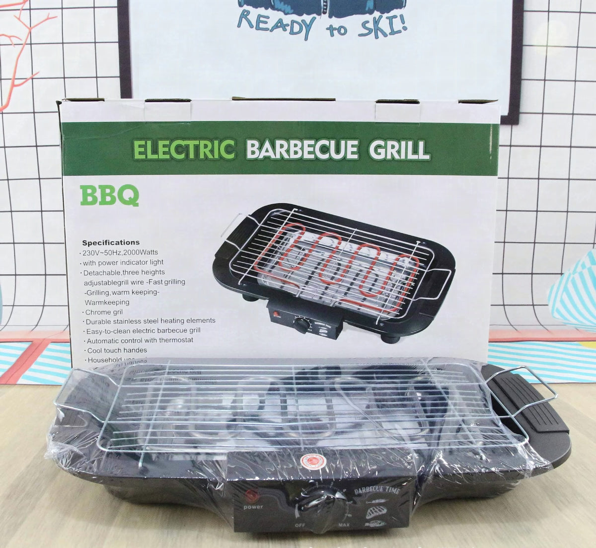 Parrilla eléctrica de interior