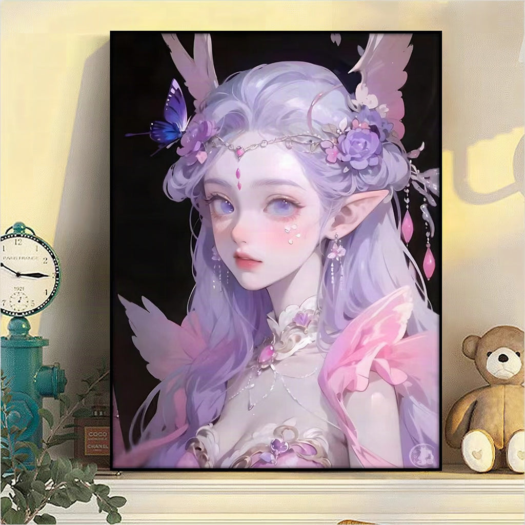 Lámina decorativa de cuento de hadas encantado