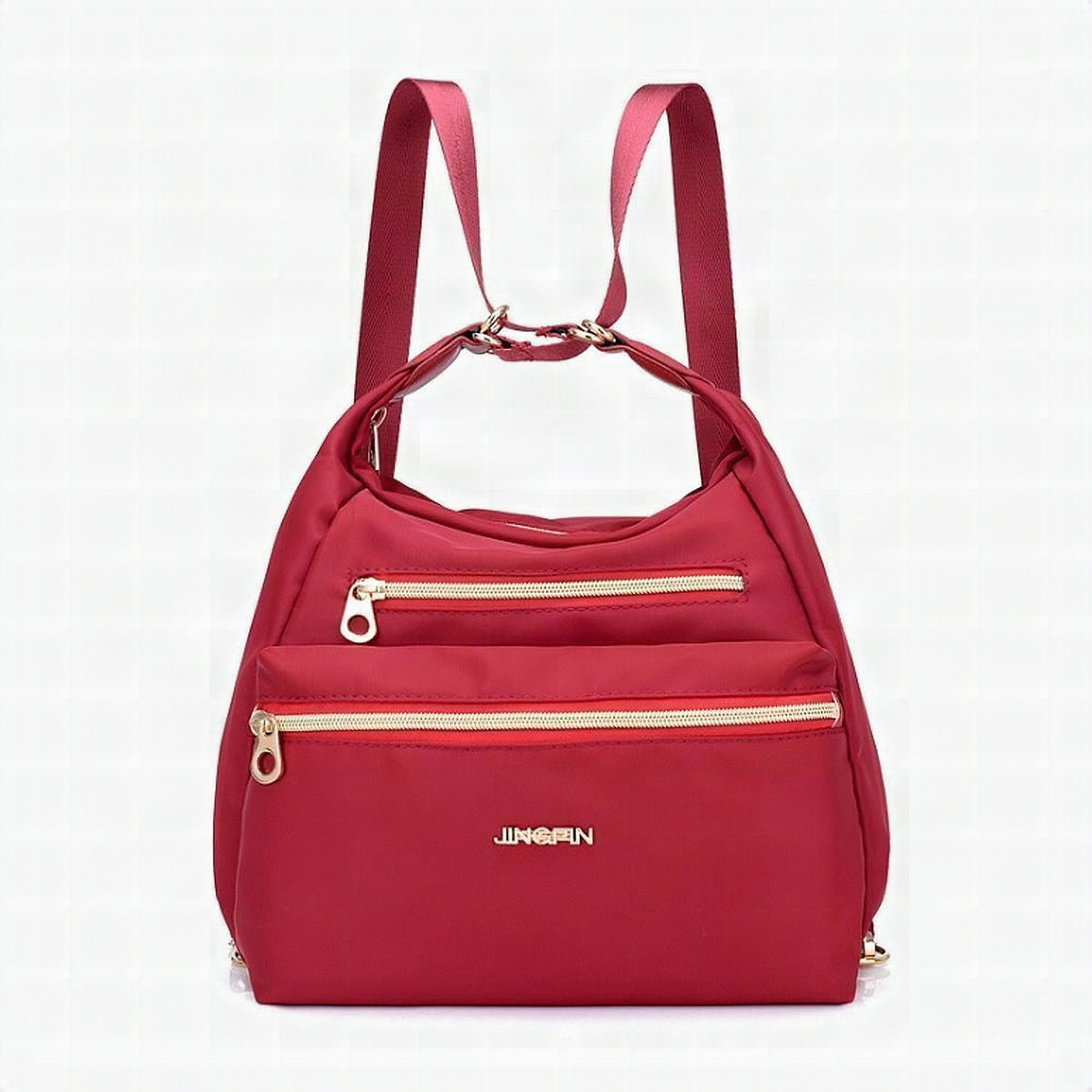 Bolso multifunción con doble cremallera