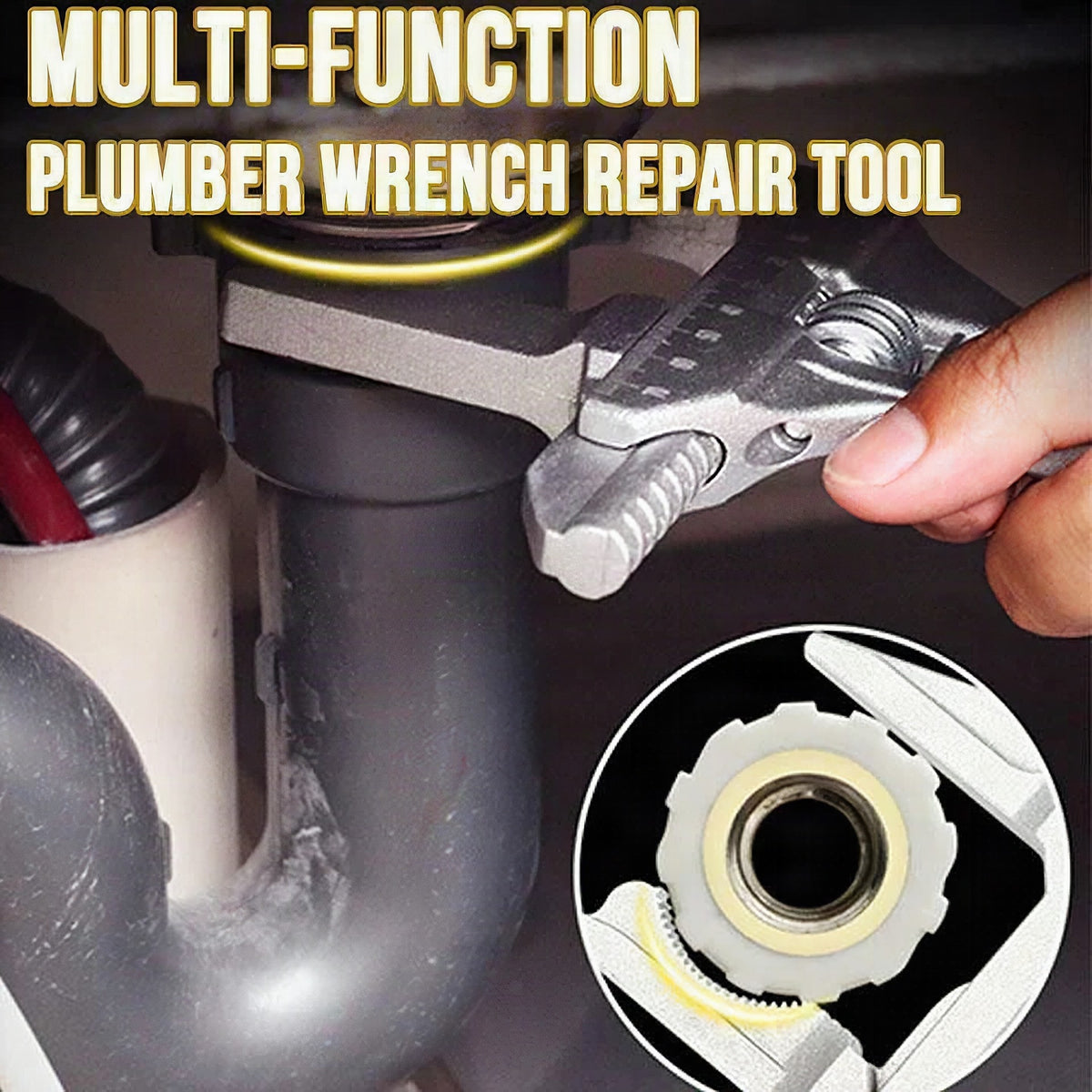 Llave ajustable multifunción para fontanería y baño