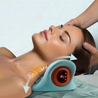Masajeador cervical eléctrico con tracción y calor